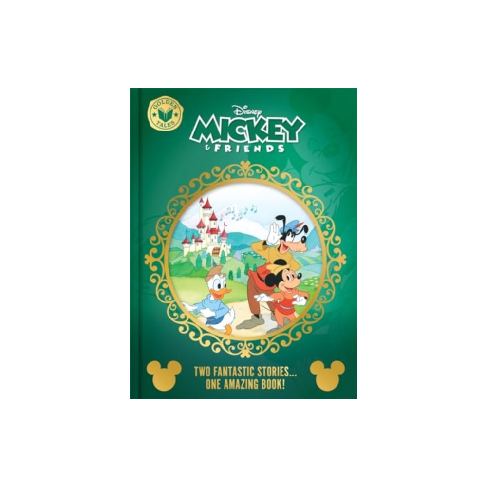 Produktbild för Disney Mickey & Friends: Golden Tales (inbunden, eng)