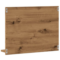Produktbild för Spegelskåp för badrum artisan ek 60x10,5x45 cm