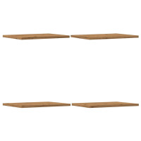 Produktbild för Hyllplan 4 st artisan ek 40x30x1,5 cm konstruerat trä