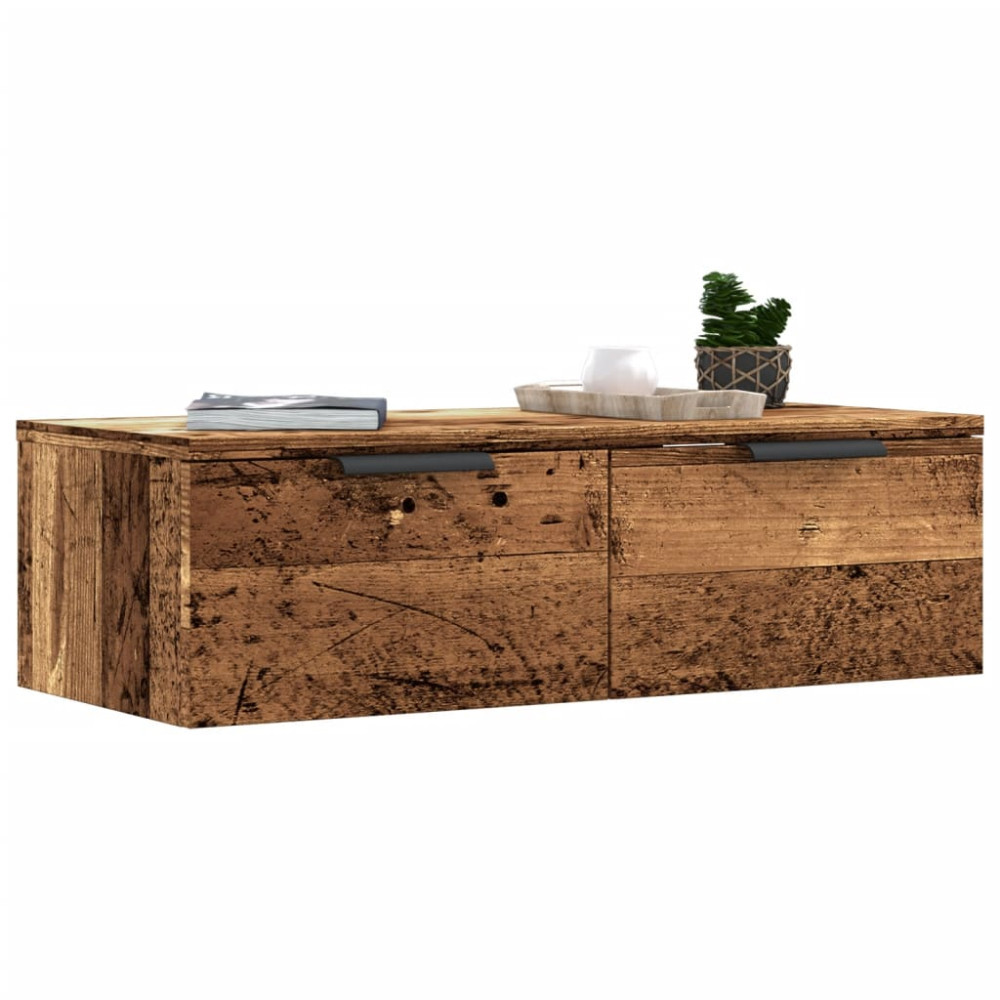 Produktbild för Väggskåp artisan ek 68x30x20 cm konstruerat trä
