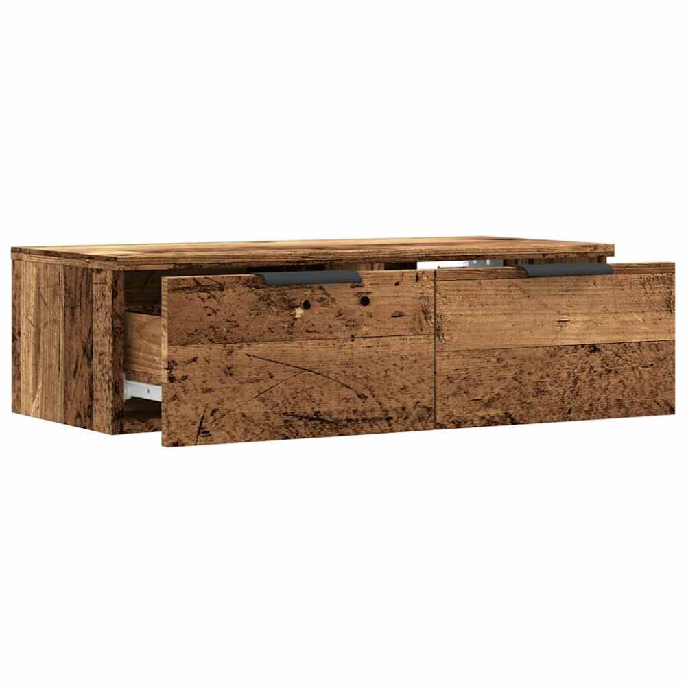 Produktbild för Väggskåp artisan ek 68x30x20 cm konstruerat trä