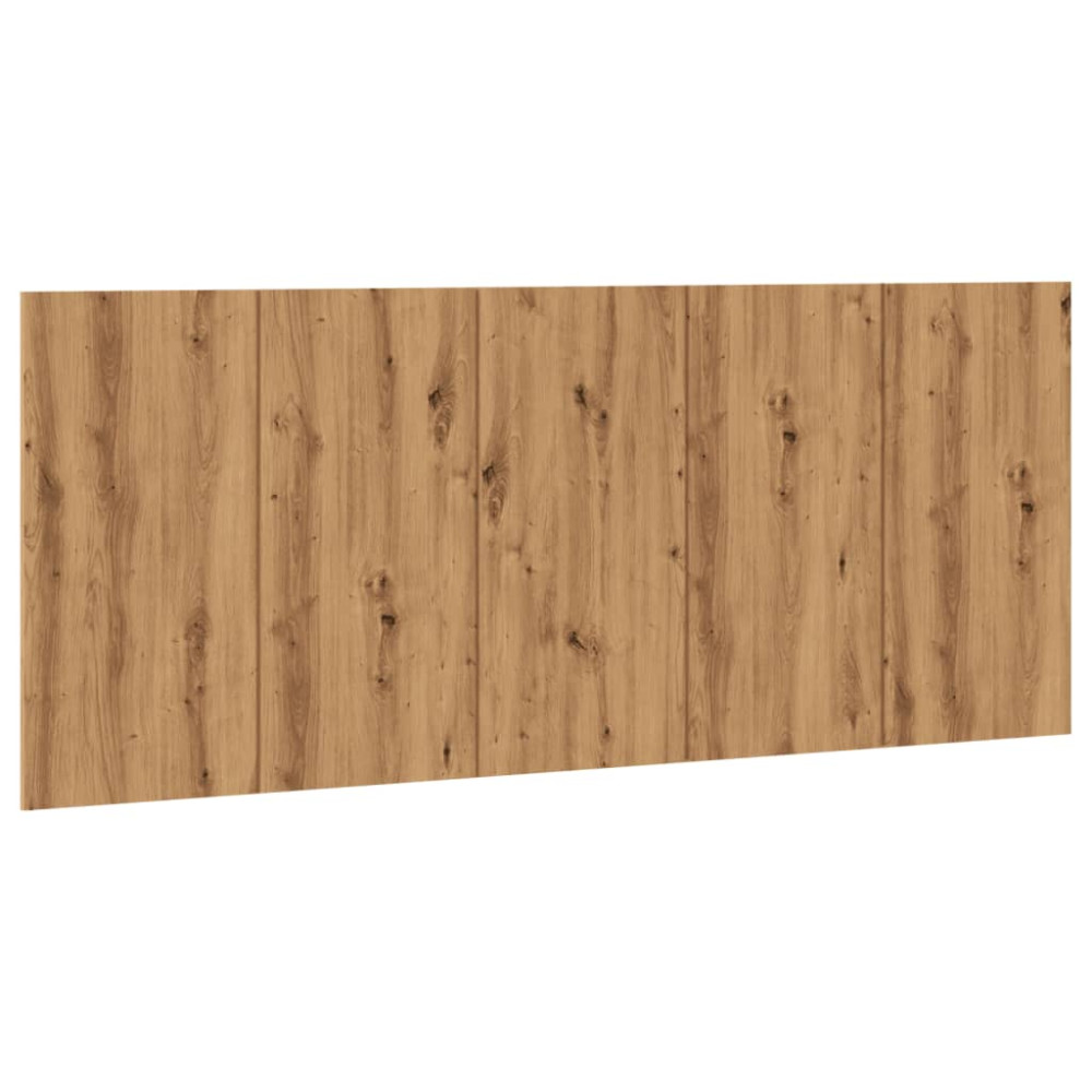 Produktbild för Sänggavel artisan ek 200x1,5x80 cm konstruerat trä
