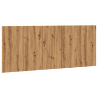 Produktbild för Sänggavel artisan ek 200x1,5x80 cm konstruerat trä