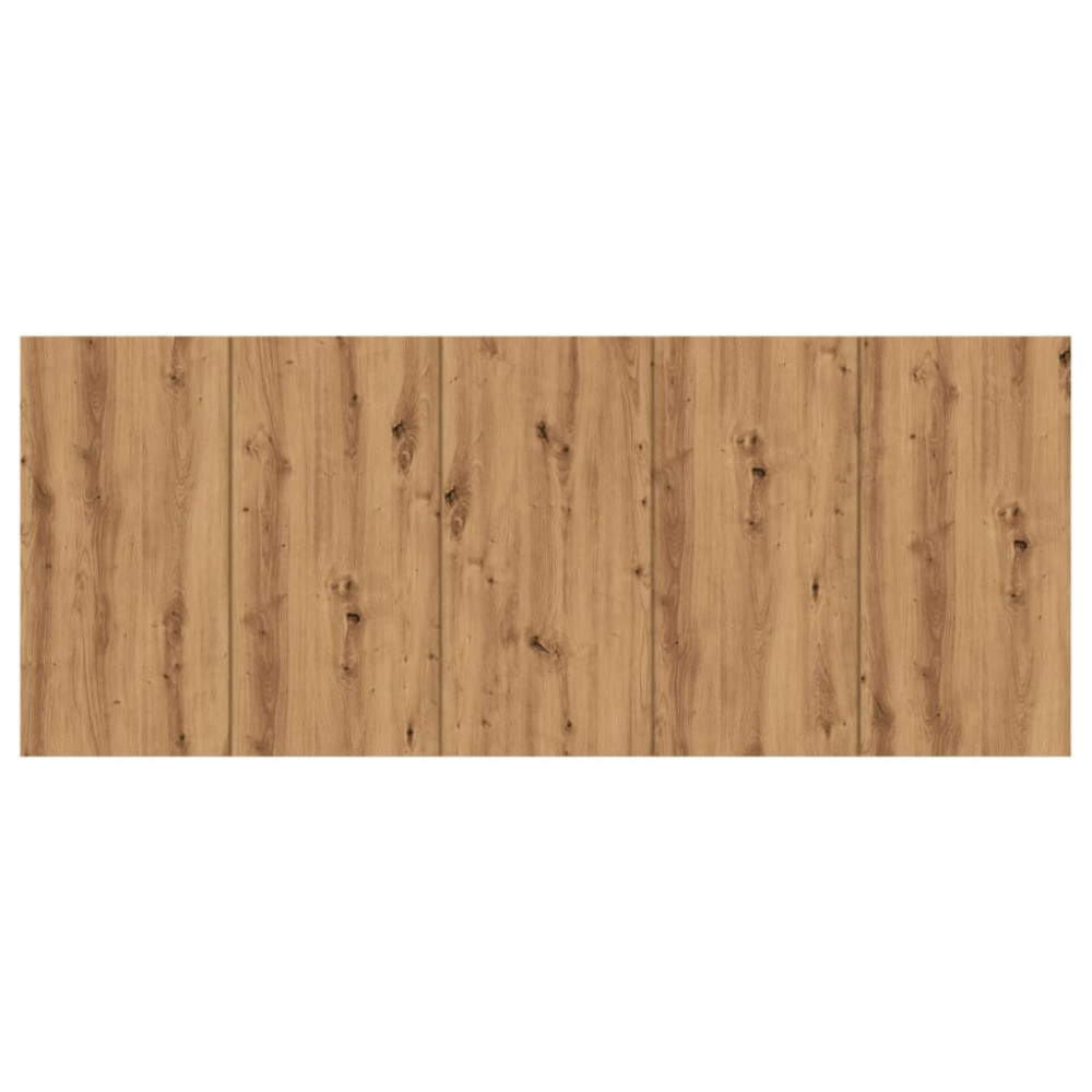 Produktbild för Sänggavel artisan ek 200x1,5x80 cm konstruerat trä