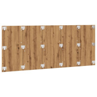 Produktbild för Sänggavel artisan ek 200x1,5x80 cm konstruerat trä