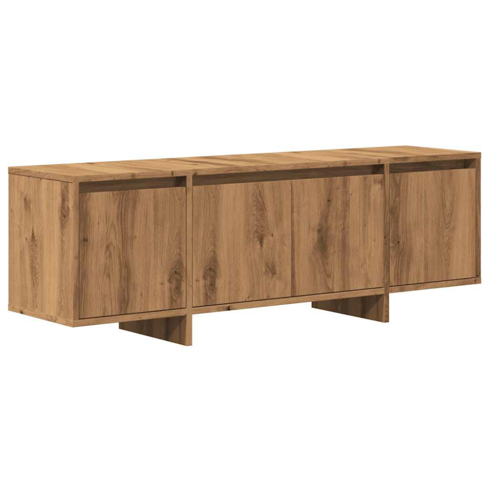 Produktbild för TV-bänk artisan ek 120x30x40,5 cm konstruerat trä