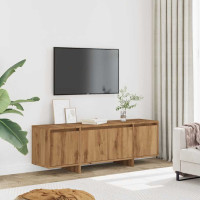 Produktbild för TV-bänk artisan ek 120x30x40,5 cm konstruerat trä