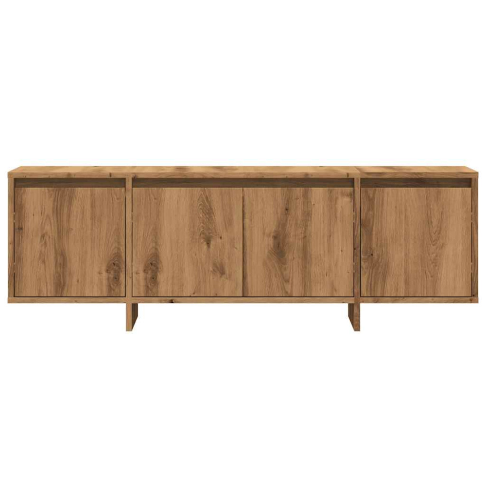 Produktbild för TV-bänk artisan ek 120x30x40,5 cm konstruerat trä