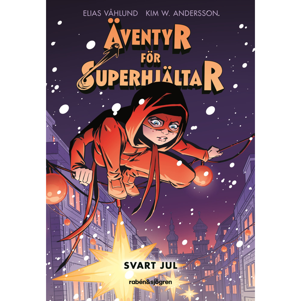 Produktbild för Äventyr för superhjältar. Svart jul (inbunden)