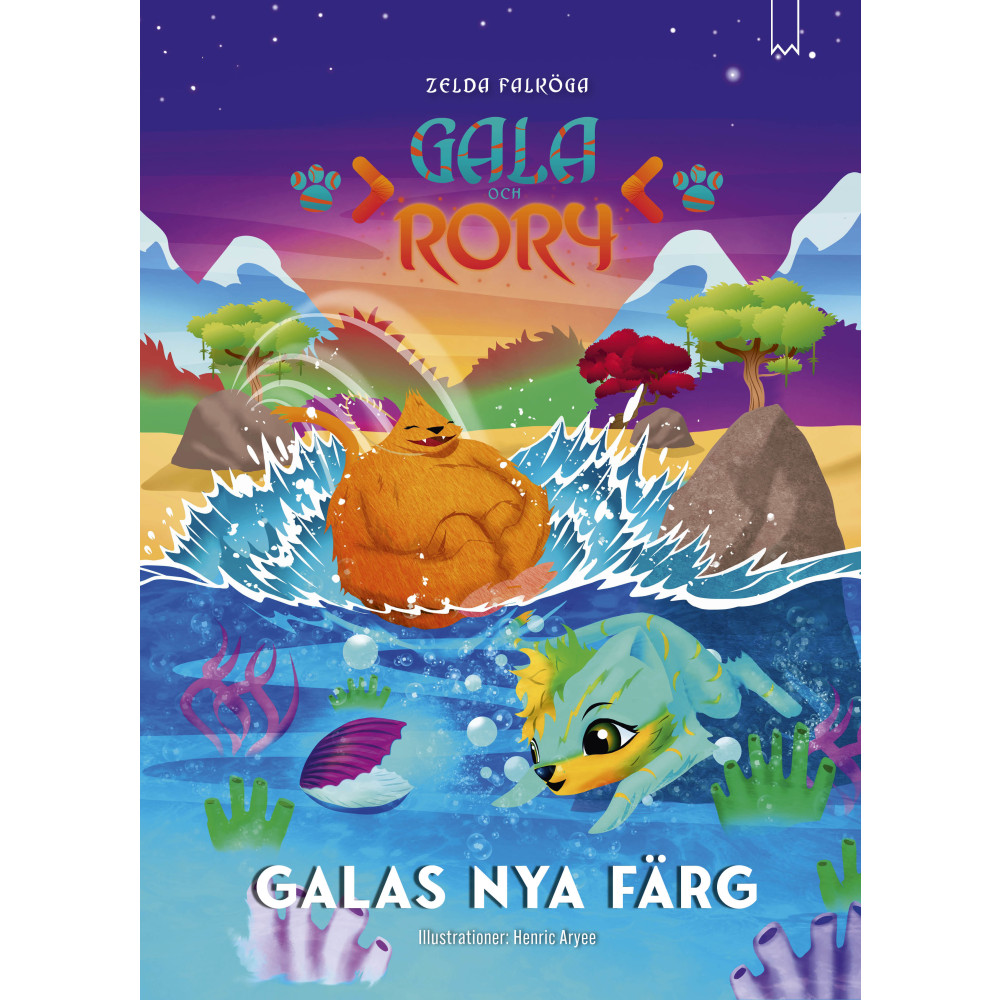 Produktbild för Galas nya färg (bok, kartonnage)