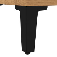 Produktbild för Badrumsskåp ek 30x30x190 cm konstruerat trä