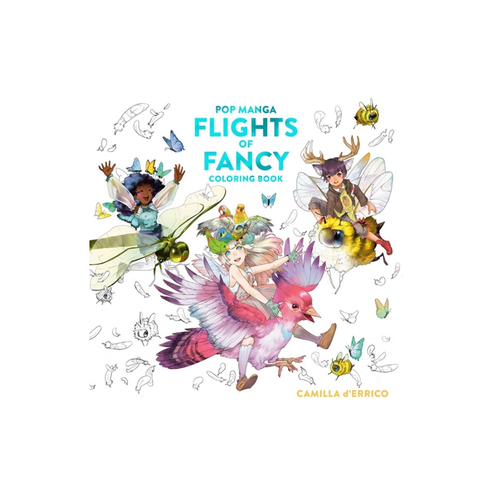 Produktbild för Pop Manga Flights of Fancy Coloring Book (pocket, eng)