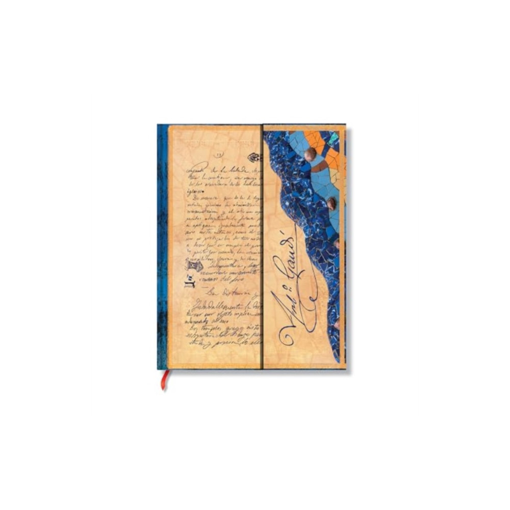 Produktbild för Gaudi, The Manuscript of Reus (Embellished Manuscripts Collection) Midi Lined Hardback Journal (Elastic Band Closure) (inbunden, eng)