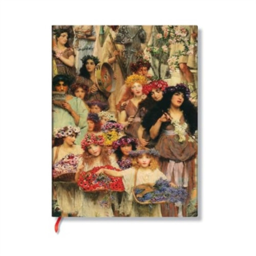 paperblanks Spring (Lawrence Alma-Tadema) Ultra Unlined Hardback Journal (Elastic Band Closure) (inbunden, eng)