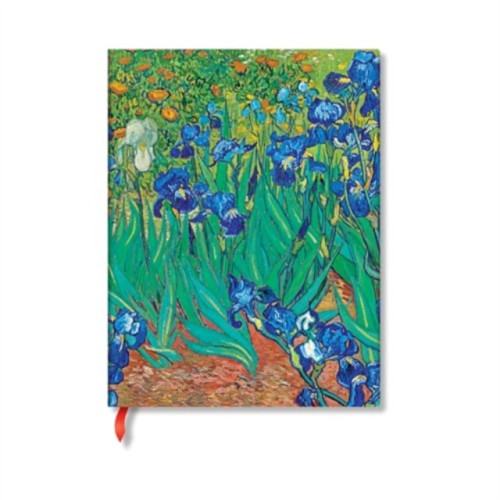 paperblanks Van Gogh’s Irises Mini Unlined Hardback Journal (Elastic Band Closure) (inbunden, eng)