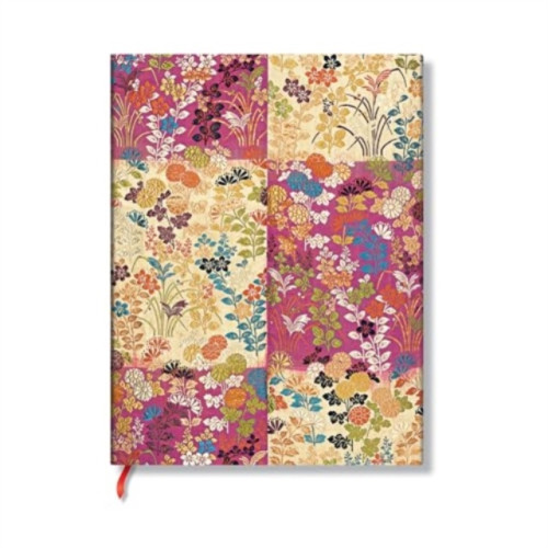 paperblanks Kara-ori Pink (Japanese Kimono) Ultra Lined Softcover Flexi Journal (Elastic Band Closure) (häftad, eng)