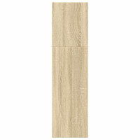 Produktbild för Bokhylla sonoma-ek 60x30x114 cm konstruerat trä
