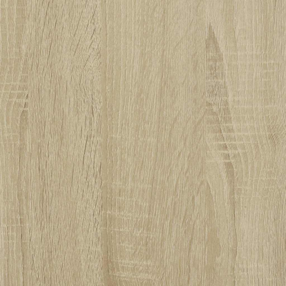 Produktbild för Bokhylla sonoma-ek 60x30x114 cm konstruerat trä