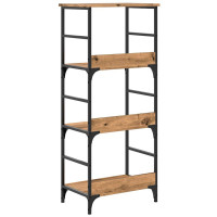 Produktbild för Bokhylla artisan ek 50x33x117,5 cm konstruerat trä