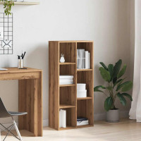 Produktbild för Bokhylla artisan ek 50x25x104 cm