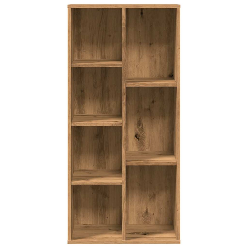 Produktbild för Bokhylla artisan ek 50x25x104 cm