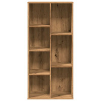 Produktbild för Bokhylla artisan ek 50x25x104 cm