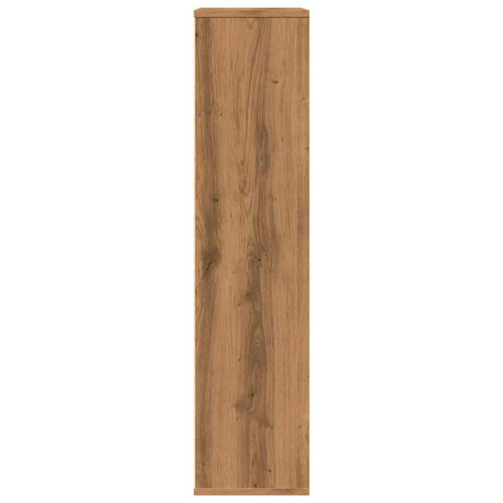 Produktbild för Bokhylla artisan ek 50x25x104 cm