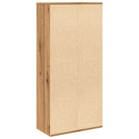 Produktbild för Bokhylla artisan ek 50x25x104 cm