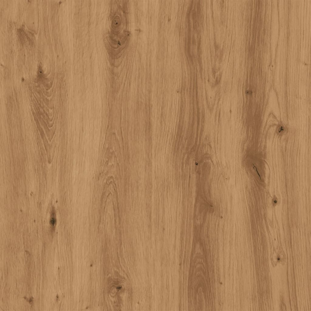 Produktbild för Tvättställsskåp ek 65x33x60 cm konstruerat trä