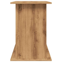 Produktbild för Akvariestativ hantverksmässig ek 121x41x58 cm konstruerat trä