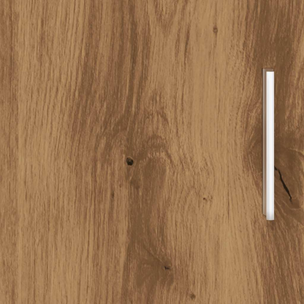 Produktbild för Akvariestativ hantverksmässig ek 121x41x58 cm konstruerat trä