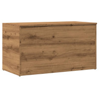Produktbild för Förvaringskista artisan ek 84x42x46 cm konstruerat trä