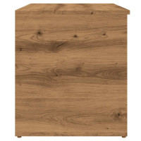 Produktbild för Förvaringskista artisan ek 84x42x46 cm konstruerat trä