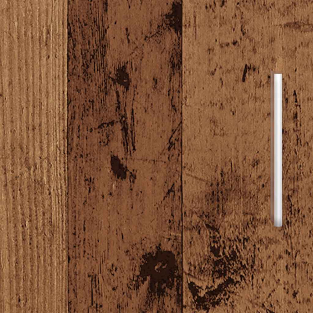 Produktbild för Akvariebänk åldrat trä 121x41x58 cm konstruerat trä