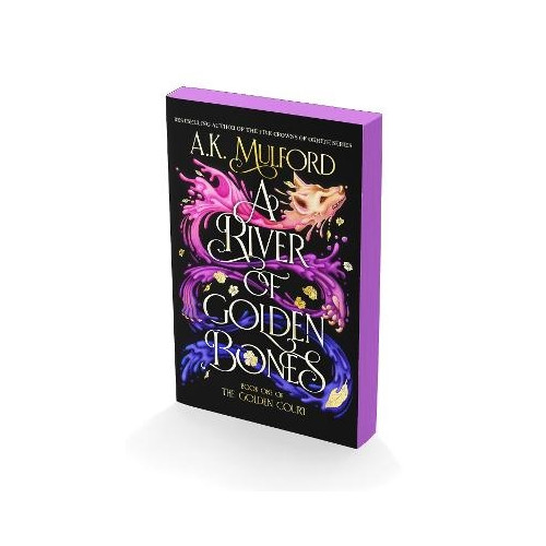 A K Mulford A River of Golden Bones (häftad, eng)
