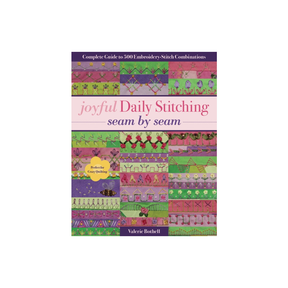 Produktbild för Joyful Daily Stitching - Seam by Seam (häftad, eng)