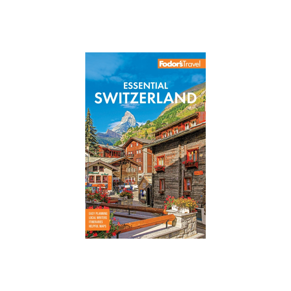 Produktbild för Fodor's Essential Switzerland (häftad, eng)