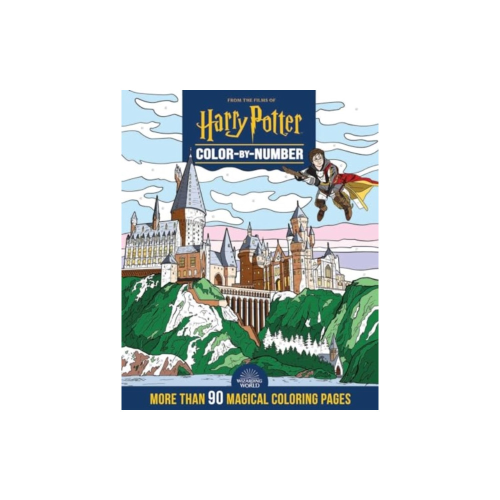 Produktbild för Harry Potter Color-by-Number (häftad, eng)