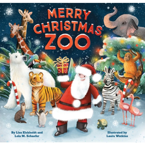 Chronicle Books Merry Christmas, Zoo (inbunden, eng)