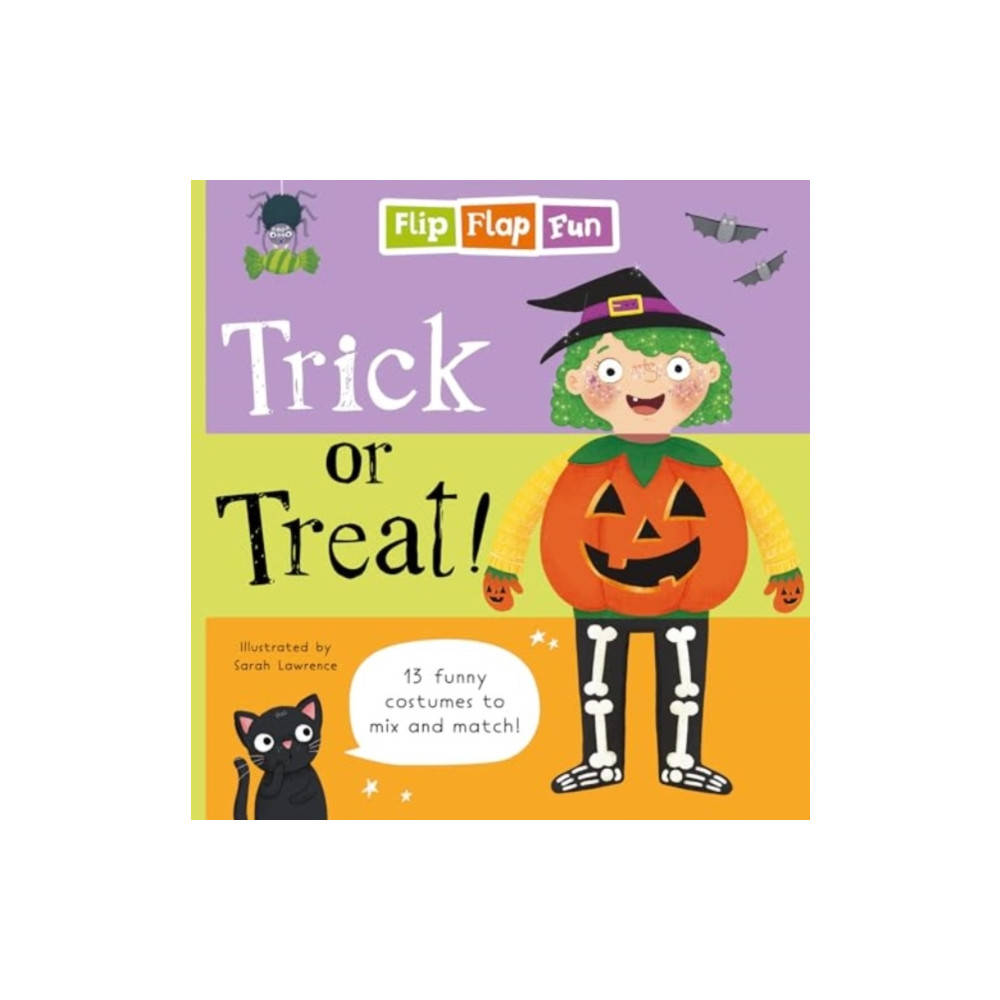 Produktbild för Flip Flap Fun: Trick or Treat (inbunden, eng)