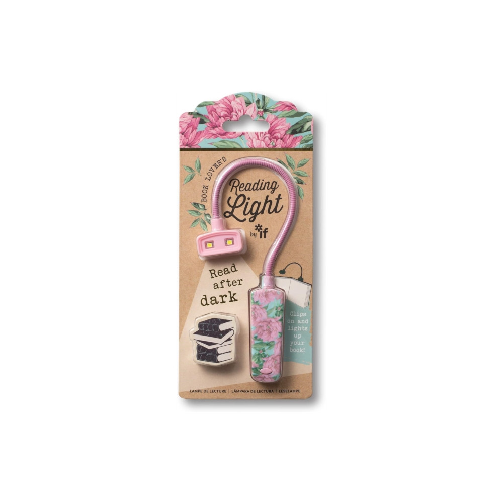 Produktbild för Book Lover's Reading Light - Floral