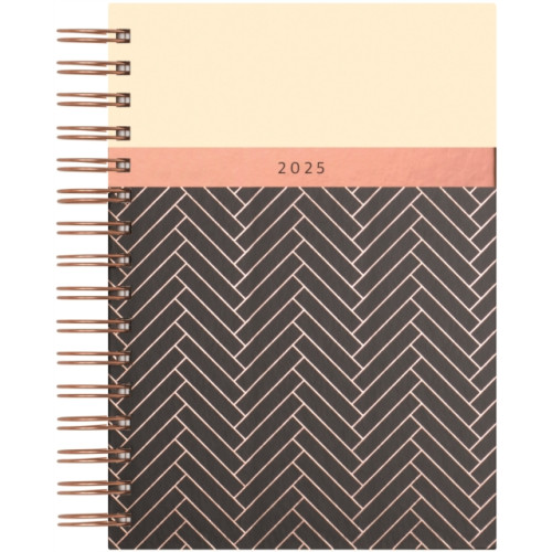 Tangible Stationery Company Matilda Myres Ivory Page-a-Day A5 Diary 2025 (häftad, eng)