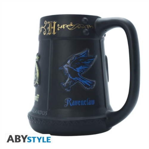 ABYSSE UK Harry Potter Four Houses 3D Mug (häftad, eng)