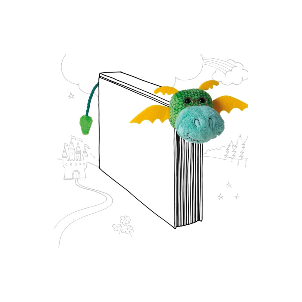 Produktbild för Book-Tails Bookmark - Dragon