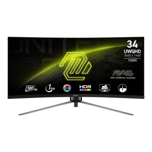 MSI MSI MAG 345CQR - LED-skärm - böjd - 34" - HDR