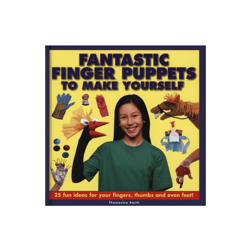 Produktbild för Fantastic Finger Puppets to Make Yourself (häftad, eng)