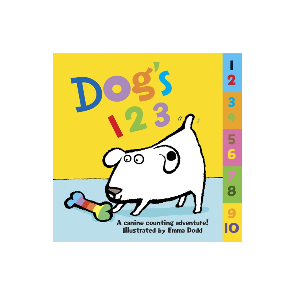 Produktbild för Dog's 123 (bok, board book, eng)