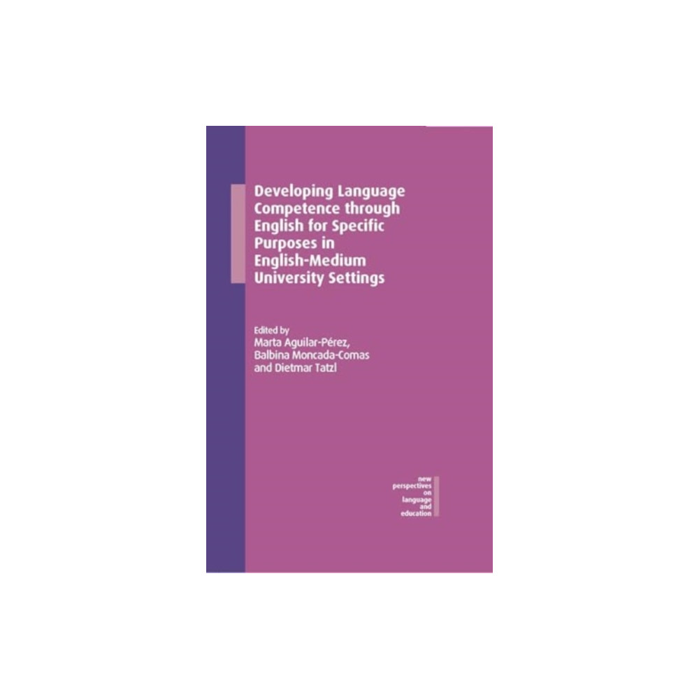 Produktbild för Developing Language Competence through English for Specific Purposes in English-Medium University Settings (inbunden, eng)