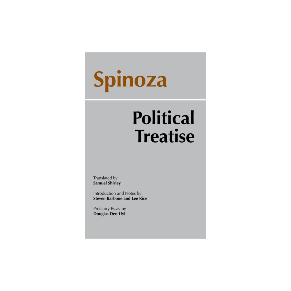 Produktbild för Spinoza: Political Treatise (häftad, eng)