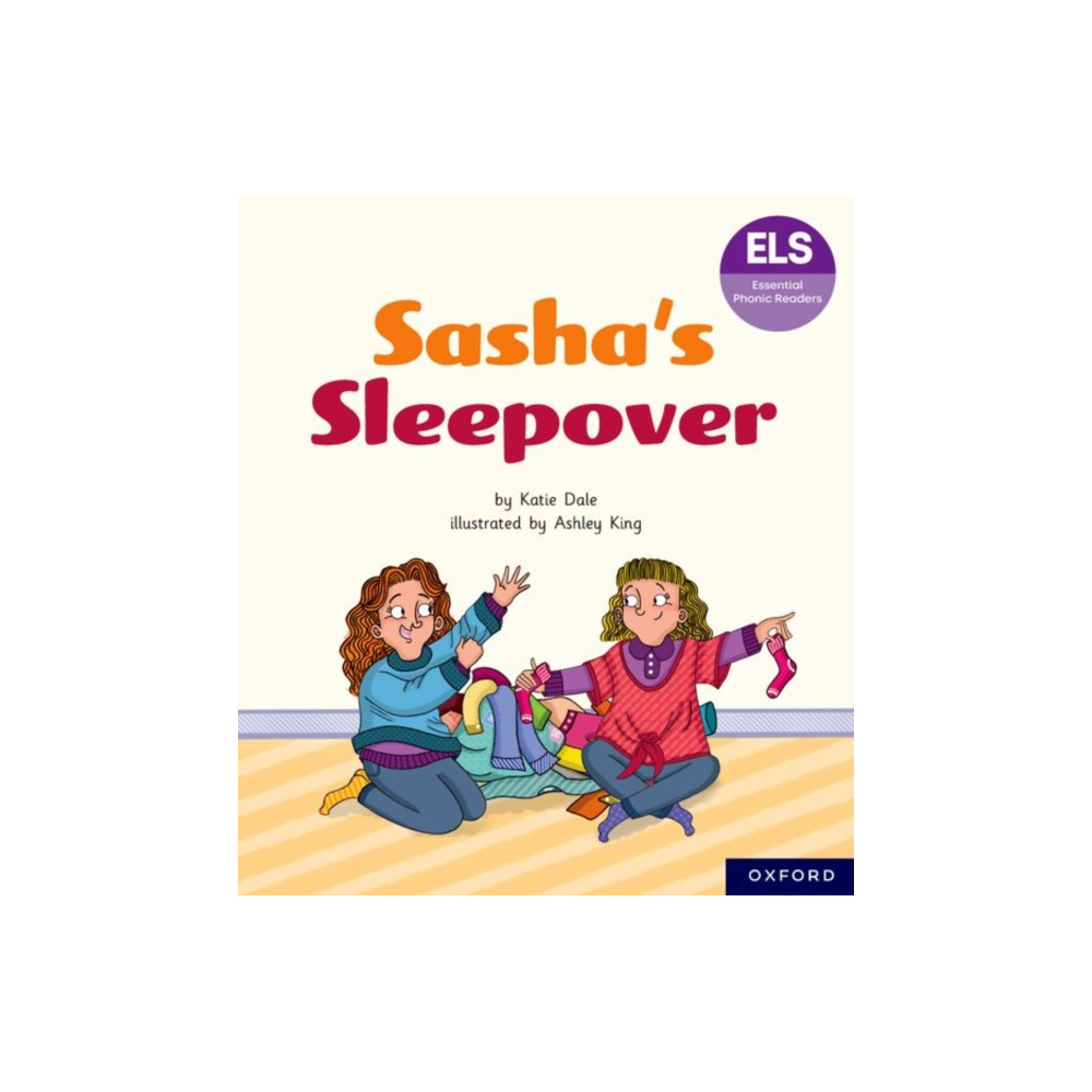 Produktbild för Essential Letters and Sounds: Essential Phonic Readers: Oxford Reading Level 7: Sasha's Sleepover (häftad, eng)